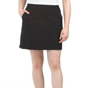 Swing control stretch skort black womens size 2 NWT